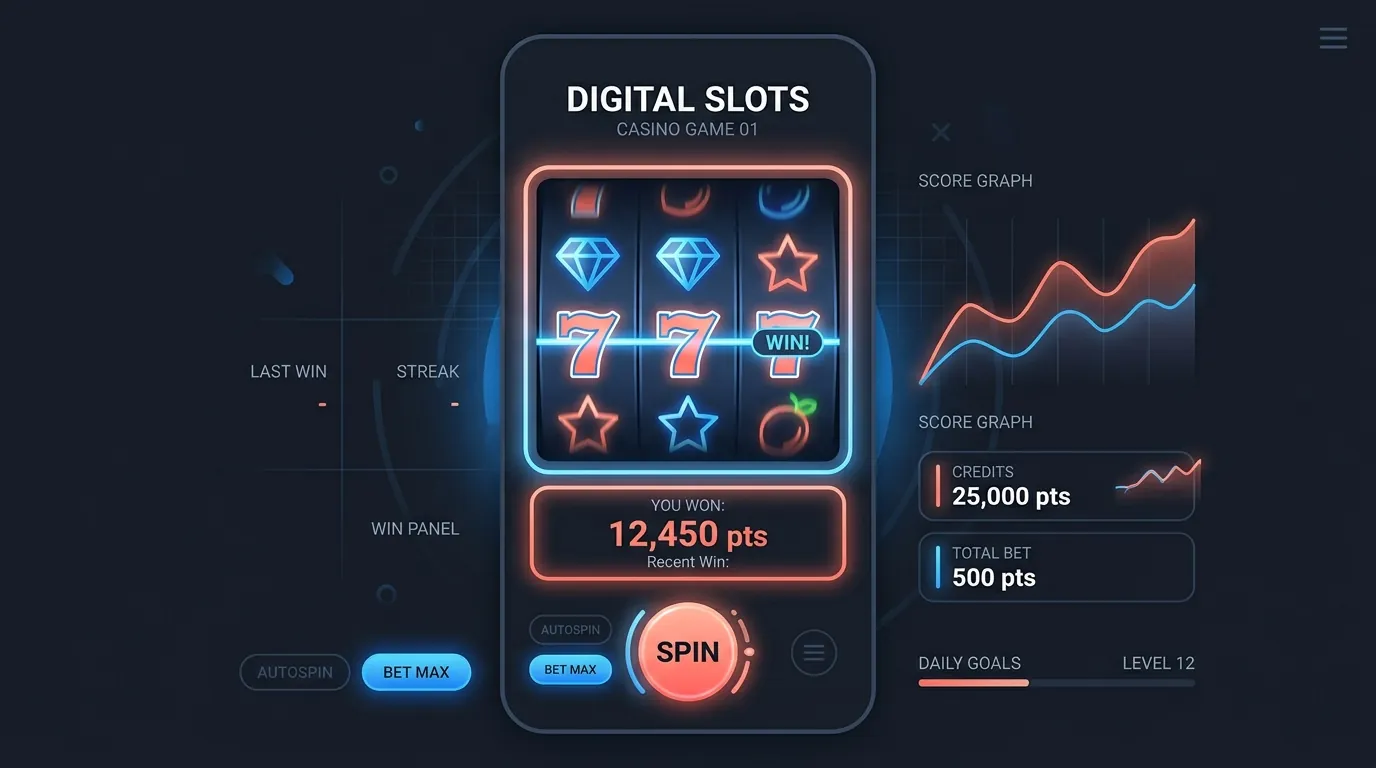 Mobile slot screen